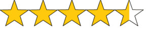 4.5 star rating